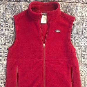 Girls Patagonia Fuchsia Vest Size 12